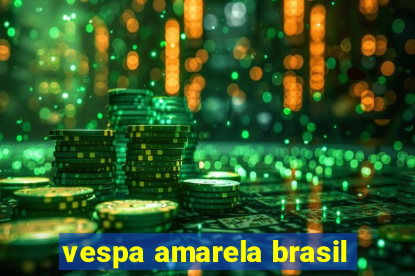 vespa amarela brasil