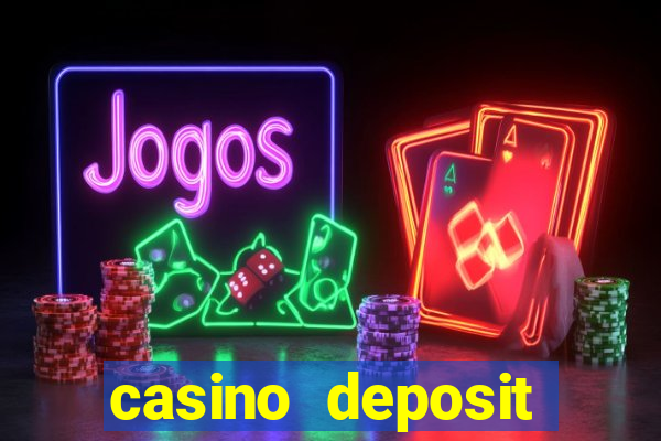 casino deposit bonus code