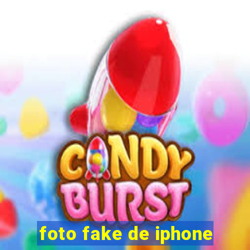 foto fake de iphone