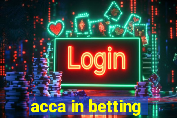 acca in betting