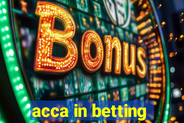 acca in betting