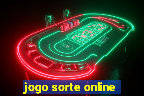 jogo sorte online