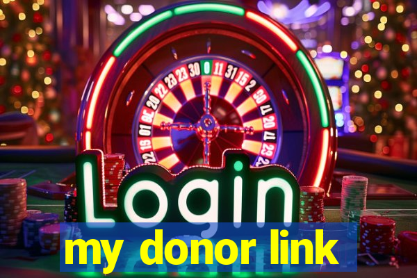 my donor link