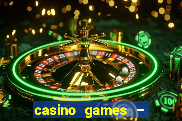 casino games – walk of fame