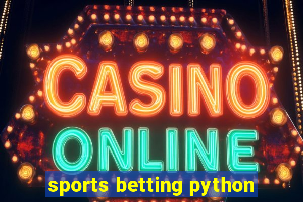 sports betting python