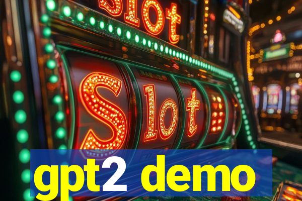 gpt2 demo