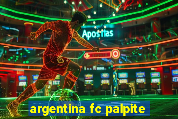 argentina fc palpite