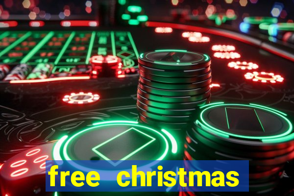 free christmas bingo cards