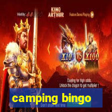 camping bingo