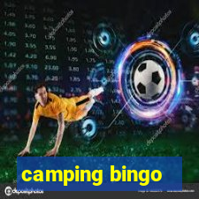 camping bingo