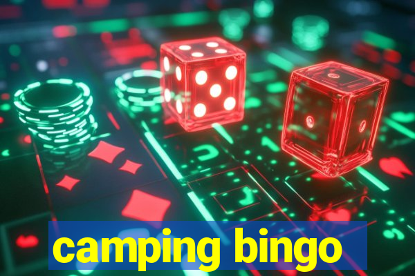 camping bingo