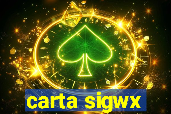 carta sigwx