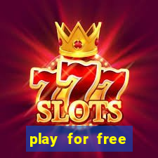 play for free casino games