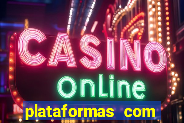 plataformas com bonus no cadastro