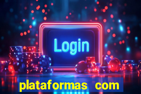 plataformas com bonus no cadastro