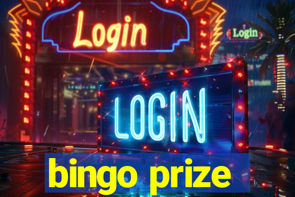 bingo prize