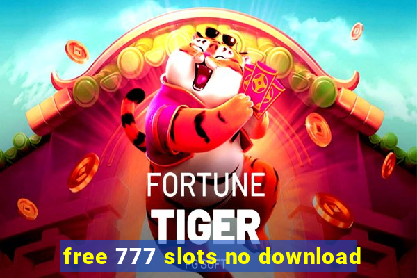 free 777 slots no download