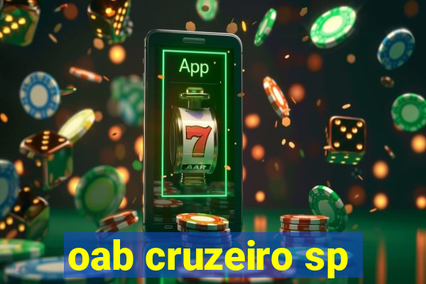 oab cruzeiro sp