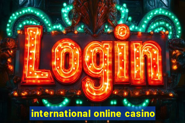 international online casino