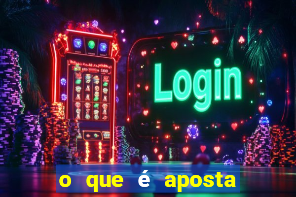 o que é aposta para no slot