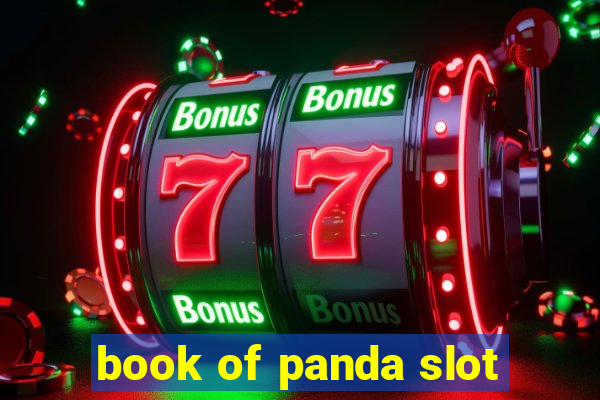 book of panda slot