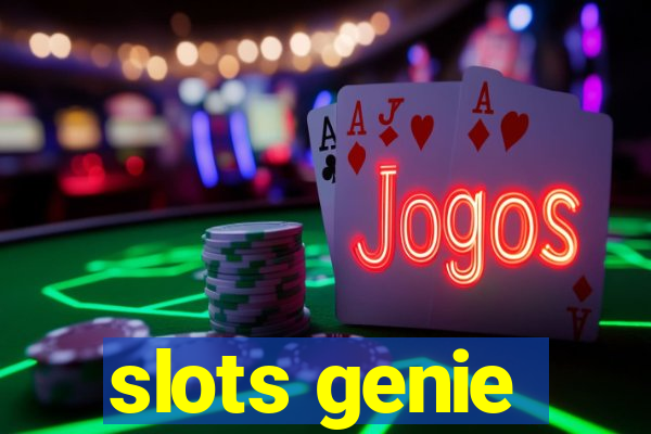 slots genie