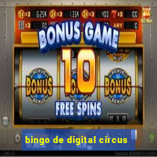 bingo de digital circus