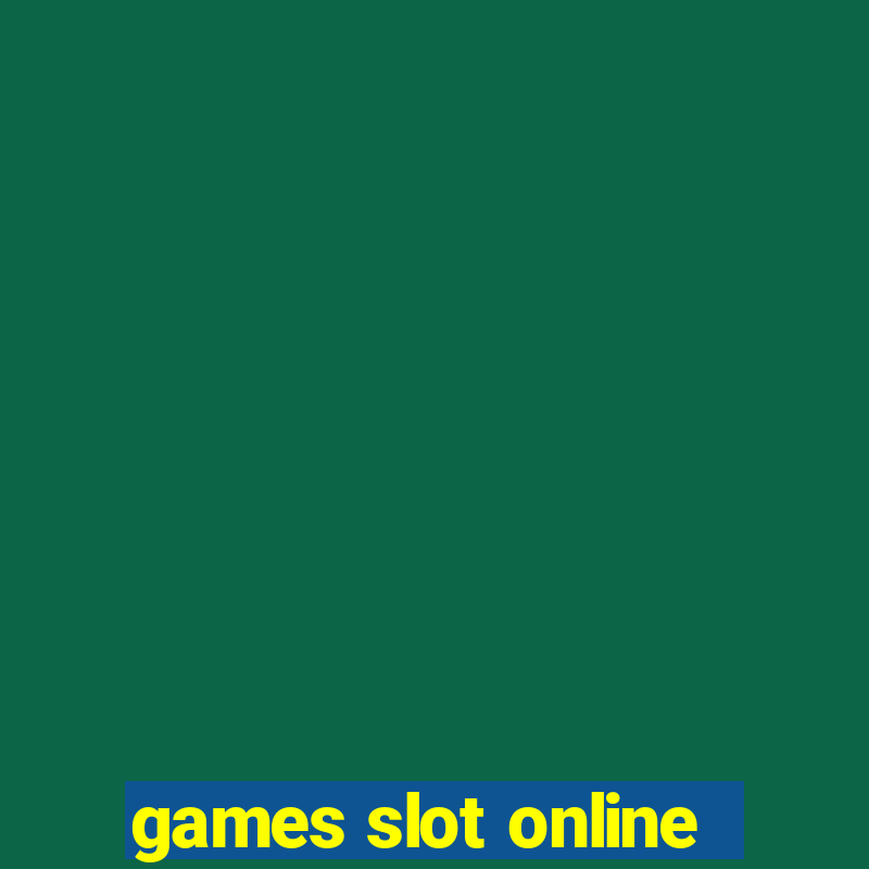 games slot online