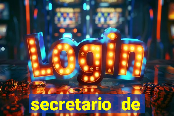 secretario de esporte salario