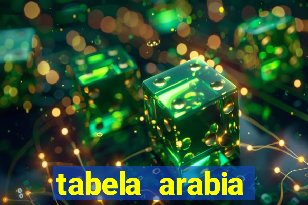 tabela arabia saudita 1 divisao