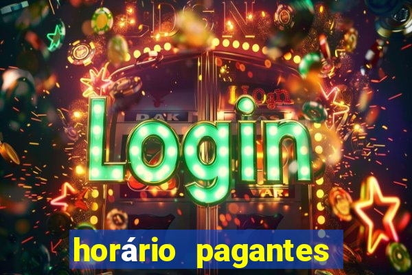 horário pagantes fortune tiger