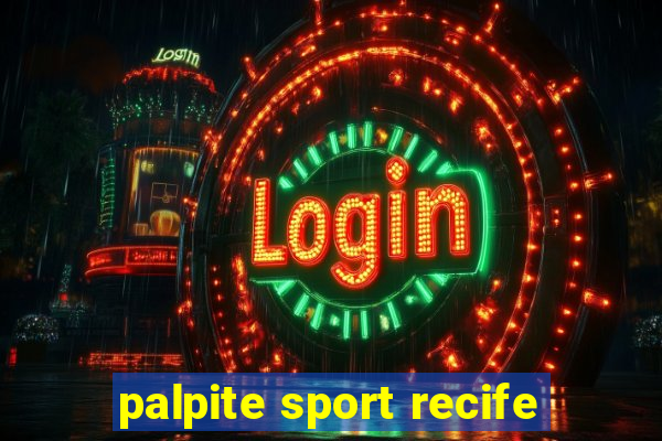 palpite sport recife