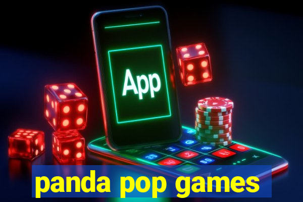 panda pop games