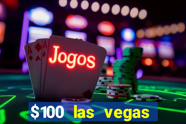 $100 las vegas casino chip