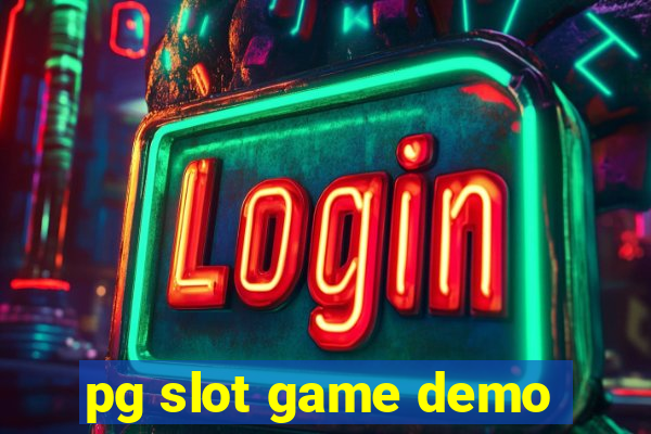 pg slot game demo