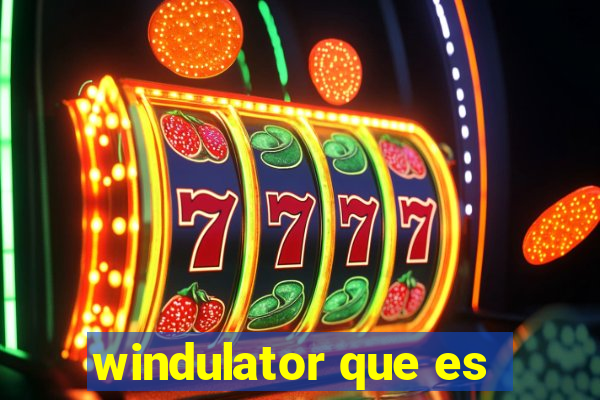 windulator que es