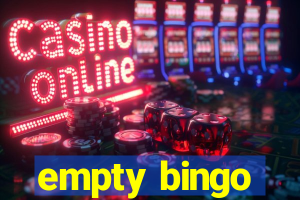 empty bingo