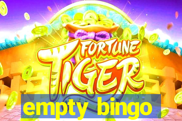 empty bingo