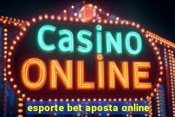 esporte bet aposta online