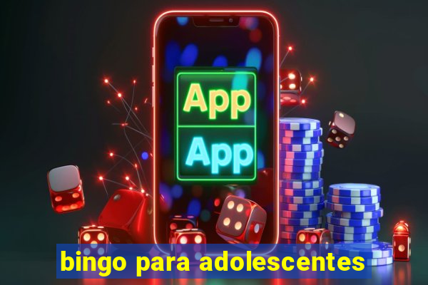 bingo para adolescentes