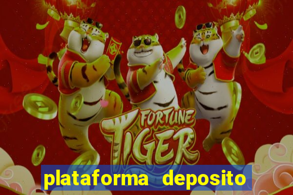 plataforma deposito 1 real fortune tiger