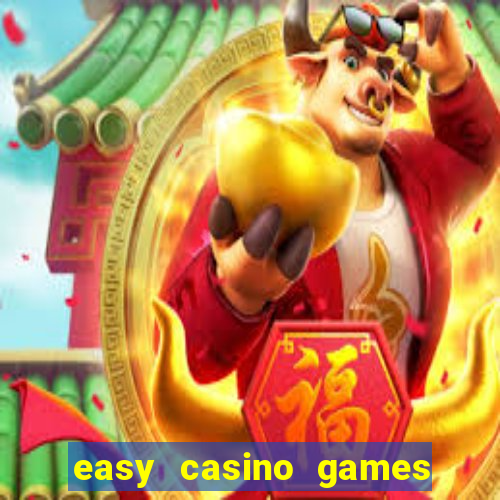 easy casino games to win money