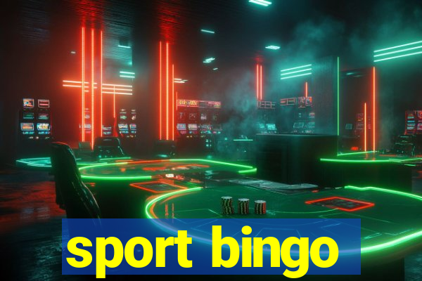 sport bingo