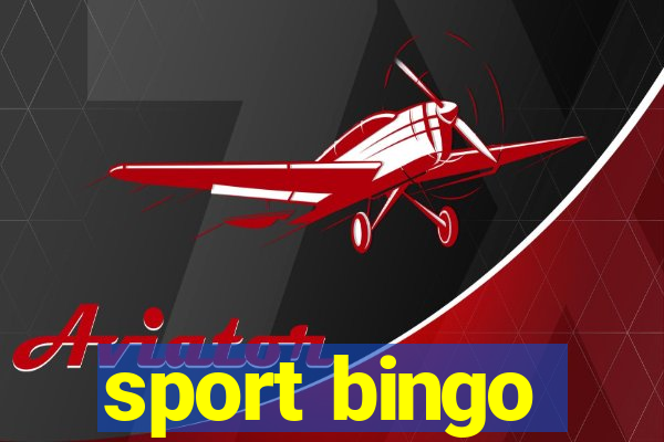 sport bingo