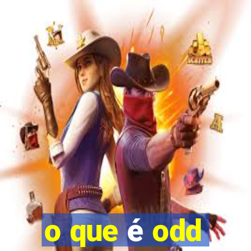 o que é odd