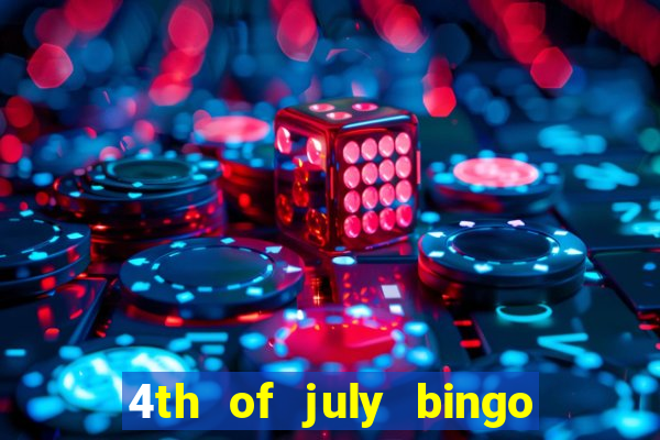 4th of july bingo cards printable free