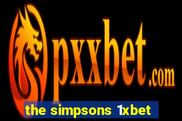 the simpsons 1xbet