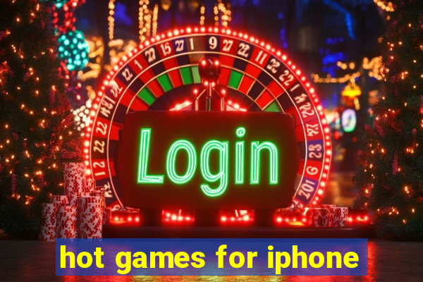 hot games for iphone