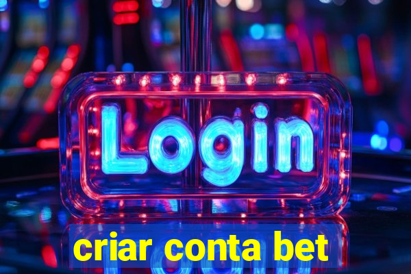 criar conta bet