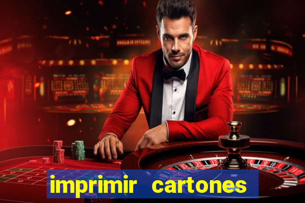 imprimir cartones de bingo